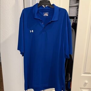 Under Armour Men's Royal Blue Polo Shirt